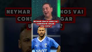 Vampeta e Flávio Prado OPINAM sobre CHANCE de Neymar jogar Copa do Mundo 2026 shorts futebol [upl. by Marchal501]