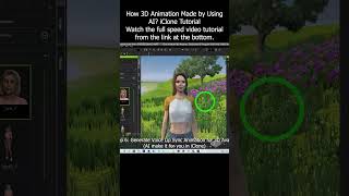 How 3D Animation Made by Using AI iclone charactercreator lipsync AI 3danimation ai [upl. by Ihsakat]