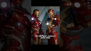 I Am The Best Cosplay Of Ironman ironman edit shorts venom marvel halfironman [upl. by Nylesor740]