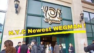 WALK THROUGH THE NEW WEGMANS IN NEW YORK CITY [upl. by Romina]