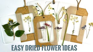 Easy Ideas For Preserving Dried Flowers Using A Laminator [upl. by Yankee503]