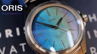 Oris ProPilot X Cal 400 LASER  Biomimicry [upl. by Meela235]