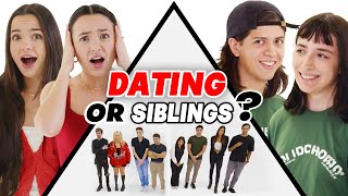 SIBLING OR DATING CHALLENGE W Merrell Twins [upl. by Imotas221]