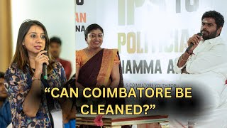 Annamalais Youth Empowerment Talk Can Coimbatore Be Cleaned [upl. by Hertha305]