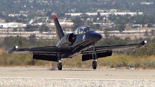 Patriots Jet Team Arriving at Hangar 24 AirFest 2017 [upl. by Initirb]