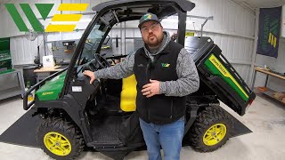 2021 John Deere Gator 835M Walkaround Product Review [upl. by Riamo875]