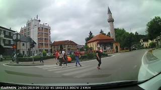 DRIVE 622 Velika KladušaŠturlićBihać Bosnia and Herzegovina timelapse 4x Read Description [upl. by Schroth]