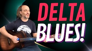 Delta Blues Guitar Basics – How to Play Authentic Delta Blues [upl. by Raasch284]