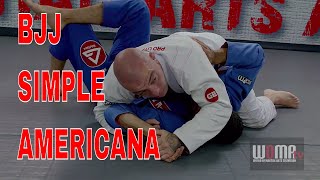 SIMPLE AMERICANA BJJ [upl. by Meehahs733]