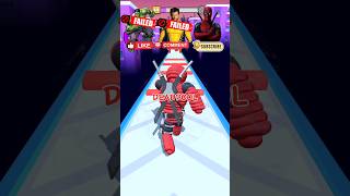 Deadpool and Wolverine vs Hulk in Ropeman 🙀🥵shorts deadpool wolverine deadpool3 [upl. by Abbye]