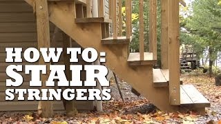 How to Build Stair Stringers with Wayne Lennox [upl. by Nairam251]