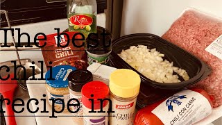 Cooking with Mrs Joneses is live Nothing beats homemade chili [upl. by Ardnosak]