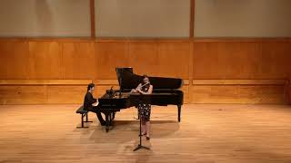 Martinu First Sonata for Flute Emily Andenmatten [upl. by Yann]