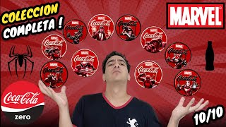 YA TENGO LOS NUEVOS PINES DE MARVEL X COCA COLA  UNA LOCURA [upl. by Hsiri548]