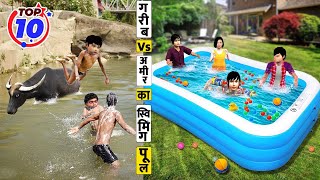 Garib Vs Amir Hindi Bedtime Moral Stories Collection गरीब Vsअमीर Hindi Kahani New Funny Comedy Video [upl. by Eolande]