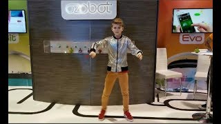 Freestyle at Vidcon Visiting the Ozobot Booth and dancing toFlume Depth Charg [upl. by Stephan]