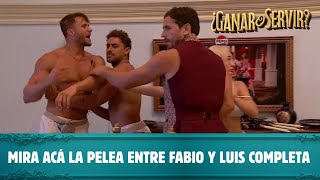 Pelea de Fabio y Mateucci completa  ¿Ganar o Servir  Canal 13 [upl. by Cherry]