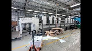 2008 Komori LS840P from Trinity Printing Machinery USA [upl. by Luby]