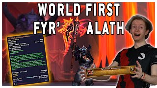 WORLD FIRST Fyrakk Legendary 2h  Full Quest Unlock  Echo Meeres [upl. by Oicanata]