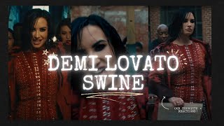 Demi Lovato  SWINE backwardsreversed [upl. by Selij8]