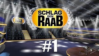 SCHLAG DEN RAAB 1 Duell gegen die Legende ★ Lets Play [upl. by Einohpets]