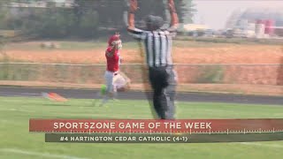 Sportszone Game Of The Week Hartington Cedar Catholic [upl. by Philbin]