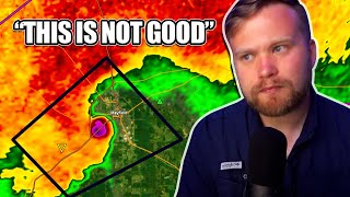 The Moment Mayfield Ky Was Hit By A Massive EF4 Tornado [upl. by Aikyn31]