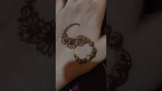 S Letter mehndi designeasy and simple [upl. by Kathleen516]