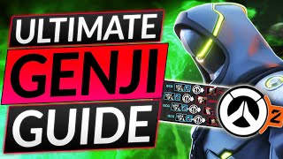 THE ULTIMATE GENJI GUIDE for OVERWATCH 2  Abilities Combos Mechanics and Tech [upl. by Nemad]