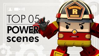 Robocar Poli Top 05 Roy Power Scenes  Robocar Poli Special [upl. by Henriques]