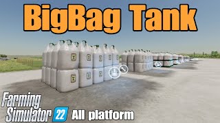 BigBag Tank  FS22 mod for all platforms [upl. by Gareri]