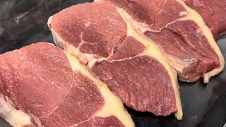 Soy marinade steak with honey amp ginger  Steak recipe  How to  Cast iron [upl. by Mott187]