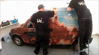 Fahrzeugvollverklebung  Carwrapping [upl. by Nolly]