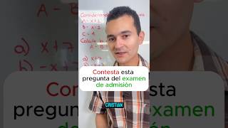 👉Contesta esta pregunta de polinomios del examen de admisión Exani II 💫 💯 exani profecristian [upl. by Yasdnyl]