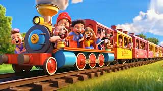 Train poem Train rhyme Ride rhyme kids ride on train fun ride Nursery rhymes Cocoreyo1d [upl. by Euqinamod]