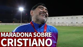 ¿Cristiano el mejor de la historia La reacción de Maradona es oro  Diario AS [upl. by Aekan40]