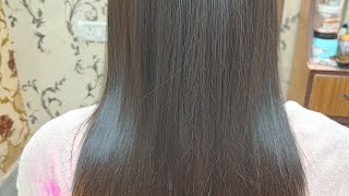 how do smoothening।hair straightening। LOreal smoothening। hair shine। [upl. by Giavani]