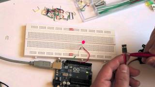 Arduino Lernen Episode 009  Analog In mit Servo und Poti  Deutsch [upl. by Alyehs]