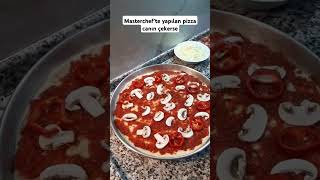 Masterchefte yapılan herşeyi canı çeken o kişisindir keşfet shorts fyp pizza masterchef [upl. by Anstice]