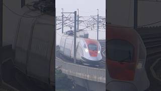 WHOOSH KCIC400AF Fast Train railway highspeedtrain kcic train bullettrain train trending [upl. by Lorry]