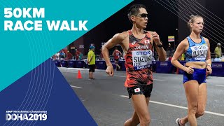 50km Race Walk  World Athletics Championships Doha 2019 [upl. by Brott185]