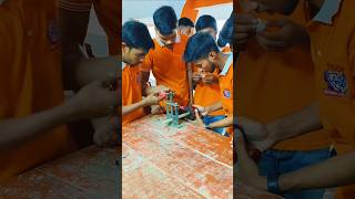 Conduit pipe external die cutter ITI practical classes skilltest [upl. by Gnirol]