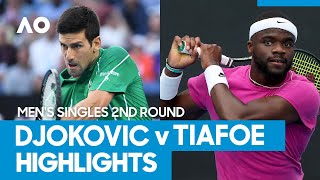 Novak Djokovic vs Frances Tiafoe Match Highlights 2R  Australian Open 2021 [upl. by Vittorio317]