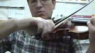 Violin Lesson 52 String Crossing pt 7 [upl. by Esineg436]