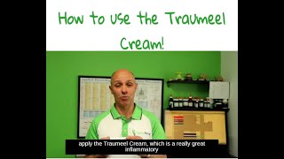 How to use Traumeel Cream [upl. by Lelia]