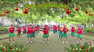 Holly Jolly Christmas  Line Dance Choreo MK INA  Nov24 JASMINE LD Pontianak [upl. by Nnybor]