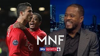 Patrice Evra picks incredible Ultimate XI of players he has played with  MNF [upl. by Kcirdahs863]