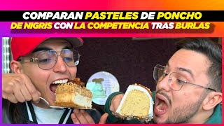 Comparan pasteles de PonchoDeNigris con la competencia tras burlas [upl. by Llerahc607]