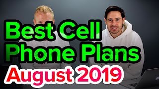 Best Cell Phone Plans August 2019 [upl. by Strander]