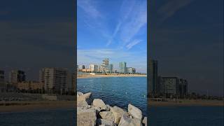 барселона 🌊 испания рассвет spain poblenou barcelona житьздорово мечтысбываются люблюжизнь [upl. by Eirehs]